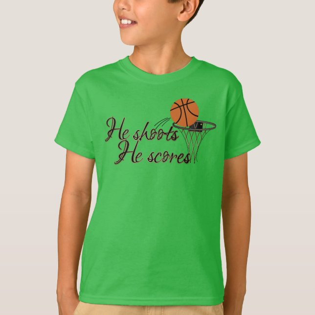 Basketball  Vneck T-Shirt (Front)