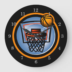 Basketball Wall Clock