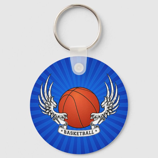 Basketball Wings Keychain (Front)