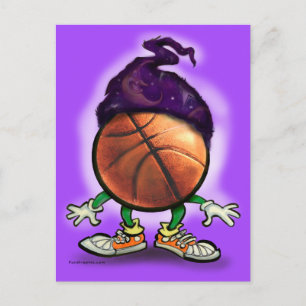 Basketball Wizard Postcard