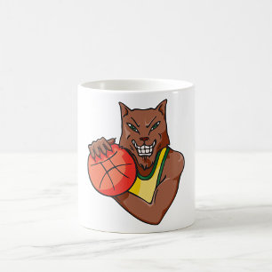 Basketball Wolf Coffee Mug