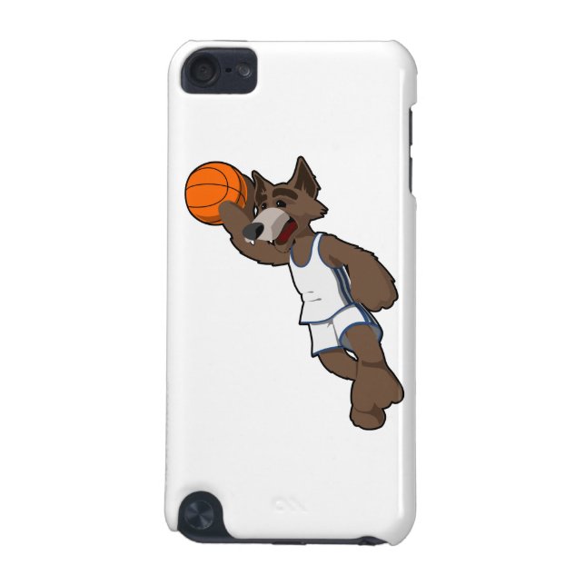 Basketball Wolf iPod Touch (5th Generation) Case (Back)