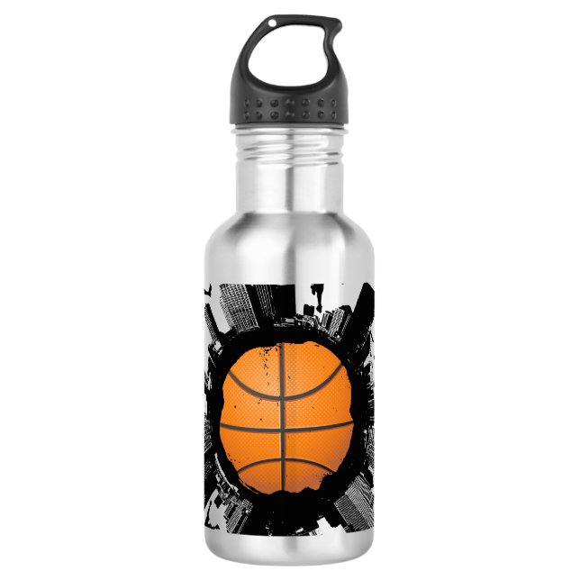 Basketball World 710 Ml Water Bottle (Front)