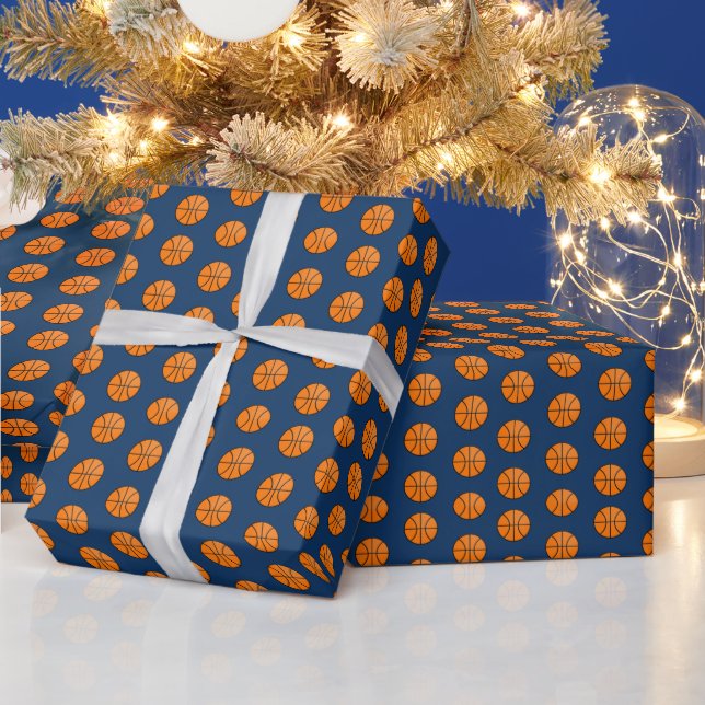 Basketball Wrapping Paper (Holidays)