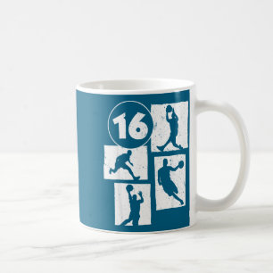 Basketball Years Player Old 16 16th Basketball Lau Coffee Mug