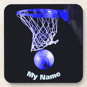 Basketball Your Name Coaster