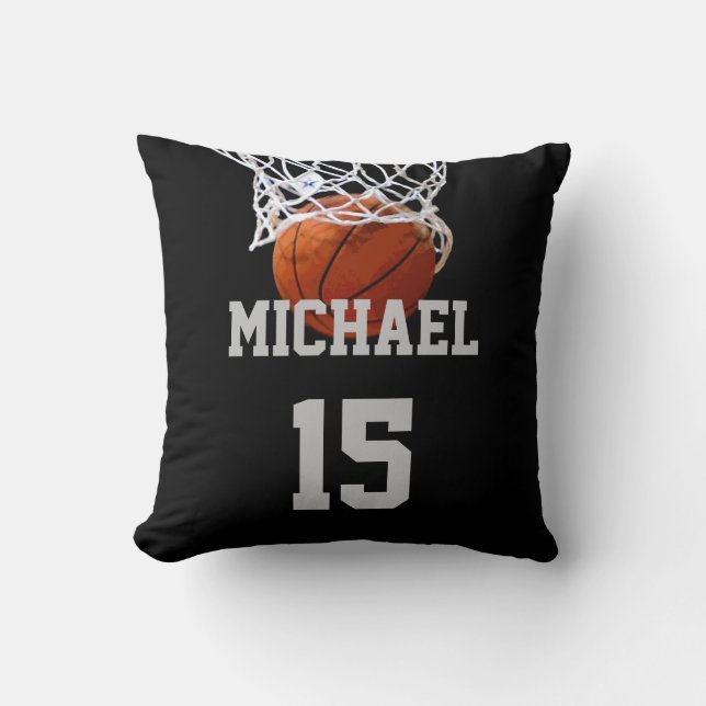 Basketball Your Name Cushion (Front)