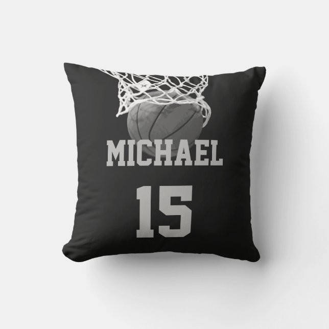 Basketball Your Name Cushion (Front)