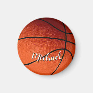 Basketball Your Name Custom Magnet