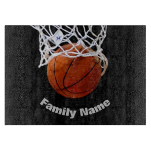 Basketball Your Name Cutting Board