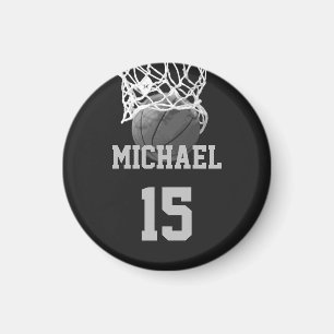 Basketball Your Name Magnet