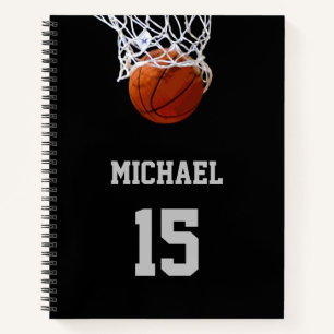 Basketball Your Name Notebook