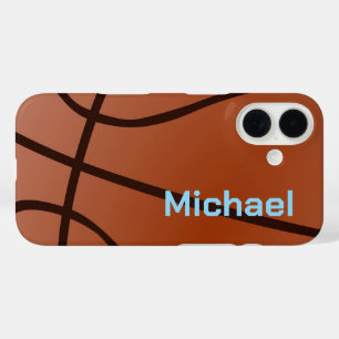 Basketball Your Name Personal Information   iPhone 16 Case