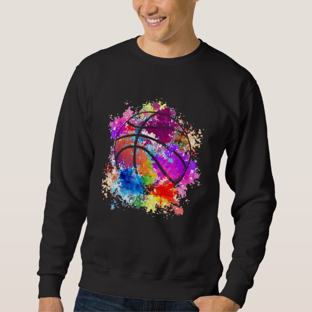 Basketballer basketball player children s streetba sweatshirt (Front)