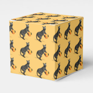 Basketballer Racoon Favour Box
