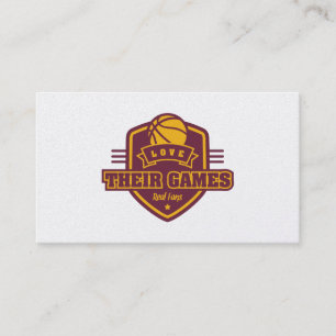 Basketballs Cleveland Cavaliers Jersey Colour Business Card