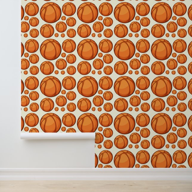 Basketballs Design Wallpaper (Application)