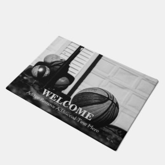 Basketballs Doormat