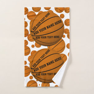 Basketballs Hand Towel