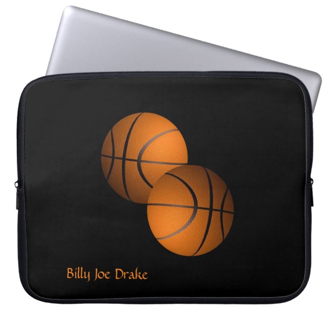 Basketballs Laptop Sleeve (Front)