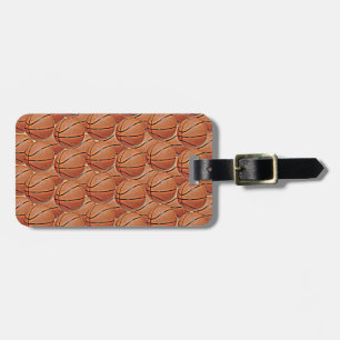BASKETBALLS LUGGAGE TAG