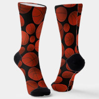 Basketballs pattern