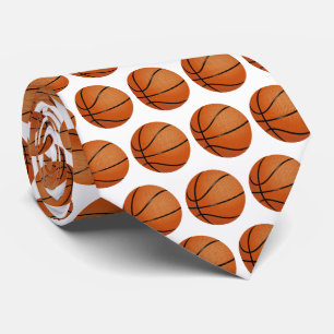 Basketballs Pattern   Sport Gifts Tie