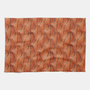 Basketballs Tea Towel