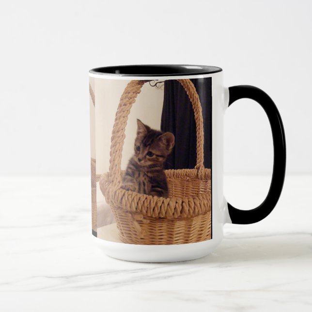 Basketeer Kitten Mug (Right)