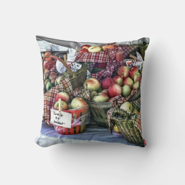 Baskets of Apples Cushion (Front)