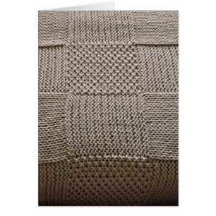 Basketweave Patchwork Knit by Shirley Taylor