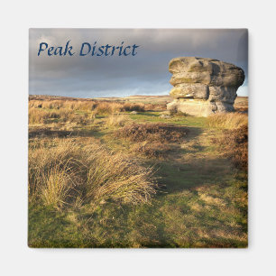 Baslow Edge in Derbyshire souvenir photo Magnet