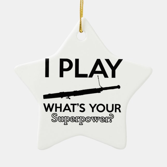 basoon ceramic ornament (Front)