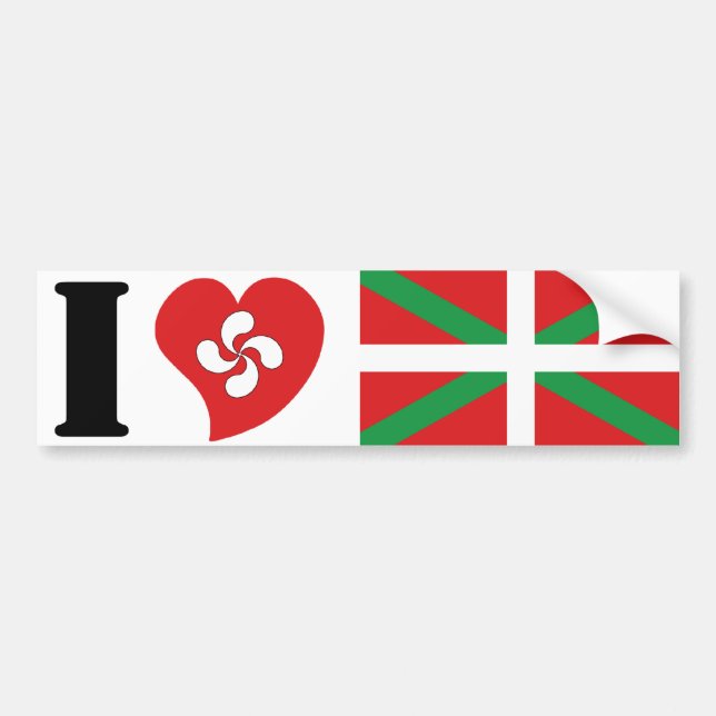 Basque Bumper Sticker (Front)