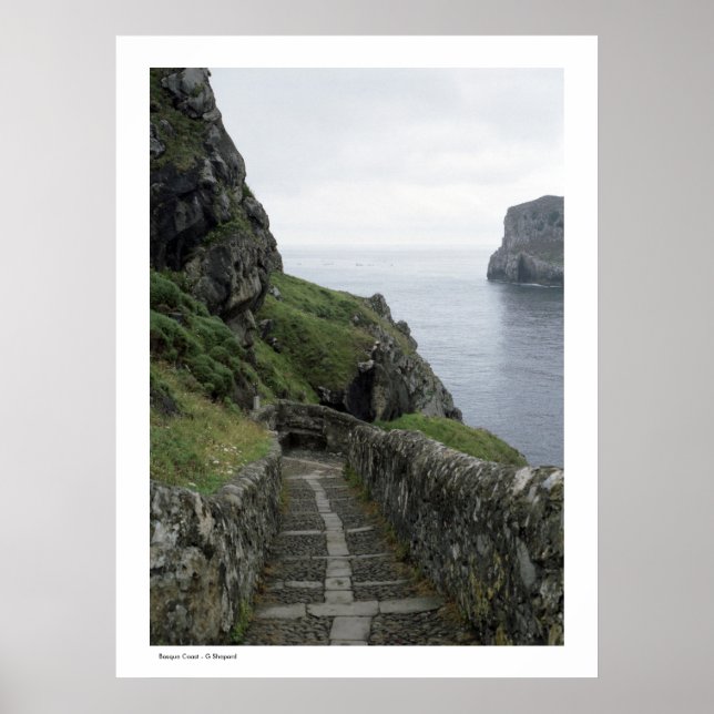 Basque Coast - G Shepard Poster (Front)