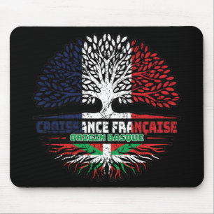 Basque Country Basque French France Tree Roots Mouse Pad