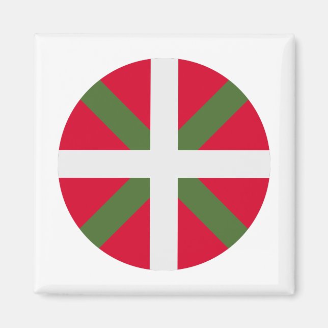 Basque Country Flag Magnet (Front)