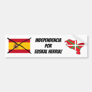 Basque Country Independence bumper sticker
