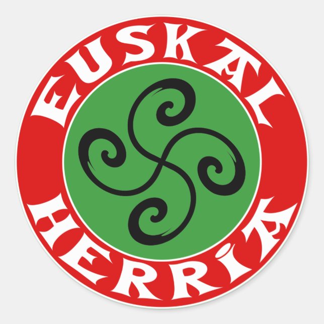 Basque cross Sticker (Front)