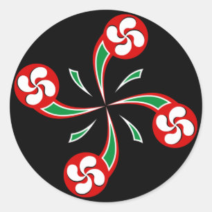 Basque Cross Sticker