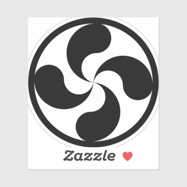 Basque Cross Sticker (Sheet)