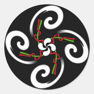 Basque Cross Sticker