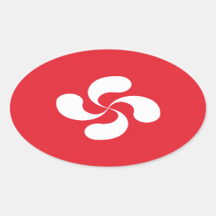 Basque Cross sticker "Lauburu"