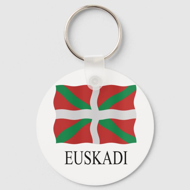 Basque flag key ring (Front)