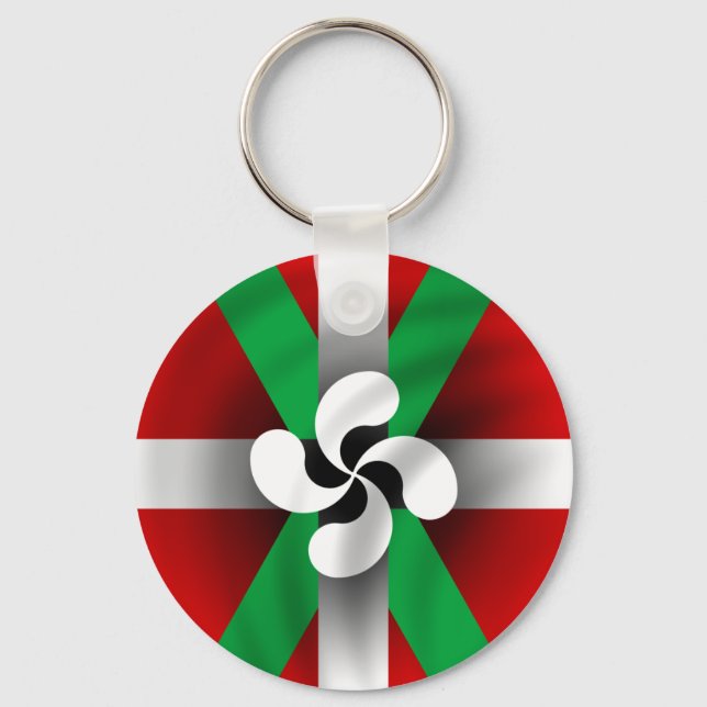 Basque Flag Keychain (Front)