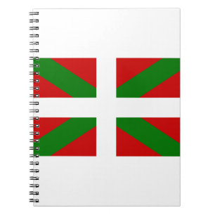 basque flag notebook