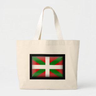 Basque Flag País Vasco Large Tote Bag