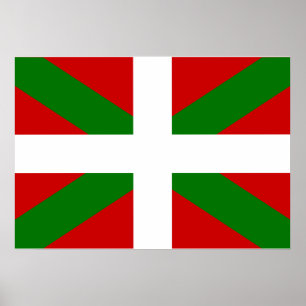 Basque Flag Poster