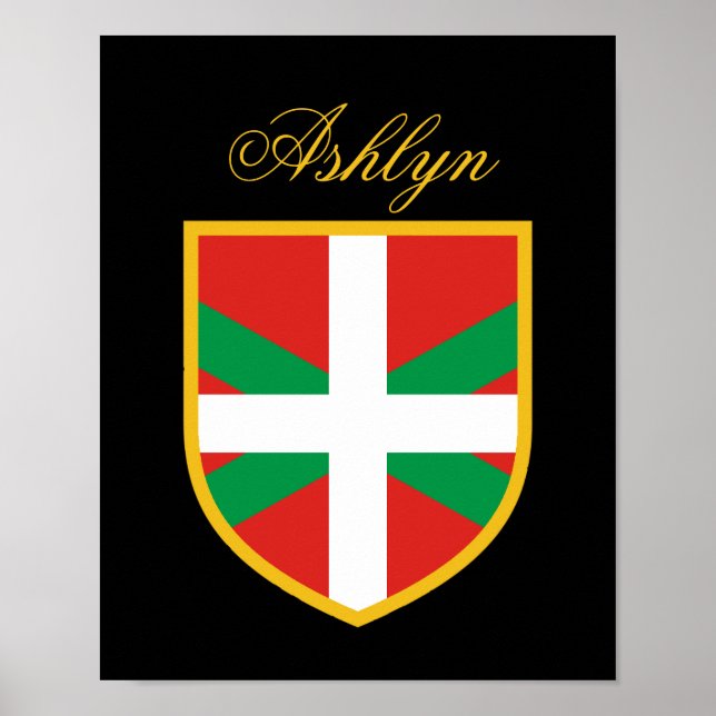 Basque Flag Poster (Front)