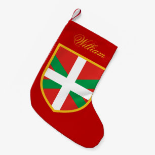 Basque Flag Small Christmas Stocking